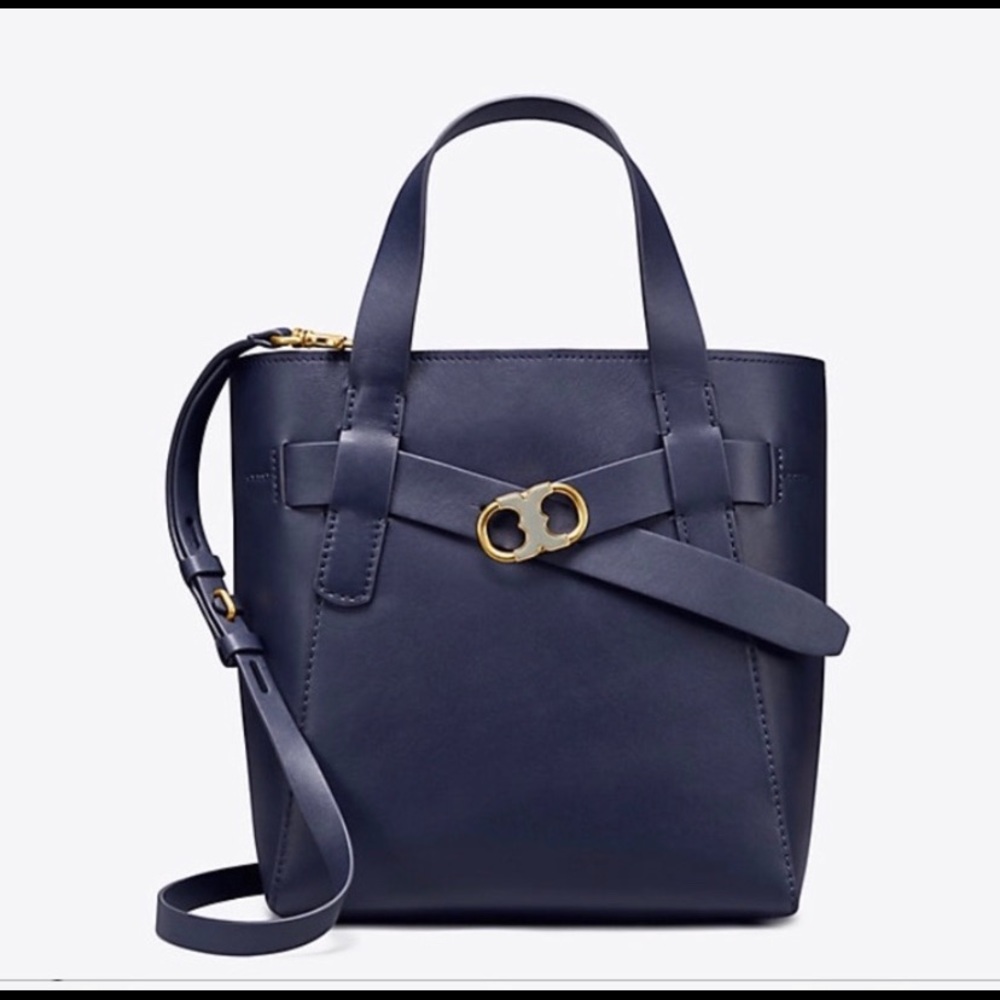 NWT Tory Burch Gemini Link Leather Small Tote